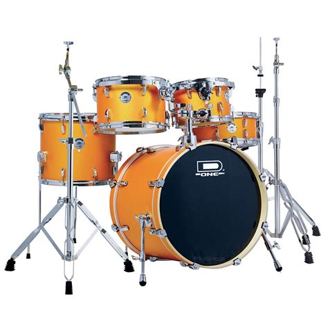 Bateria Acústica D One Rocket DR 20 Orange Satin Sparkle