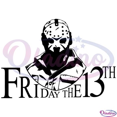 Jason Voorhees Friday The 13th Svg Png Jason Voorhees Svg File Oladino