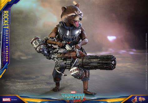Hot Toys Reveals Their GUARDIANS OF THE GALAXY VOL 2 Rocket Raccoon Action Figure GeekTyrant