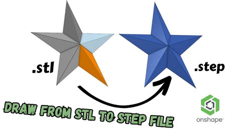 Draw And Convert STL Files To STEP Files In Onshape CAD Software