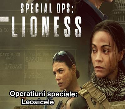 Special ops Lioness Operațiuni sppeciale Leoaicele sezonul 1 ep 4