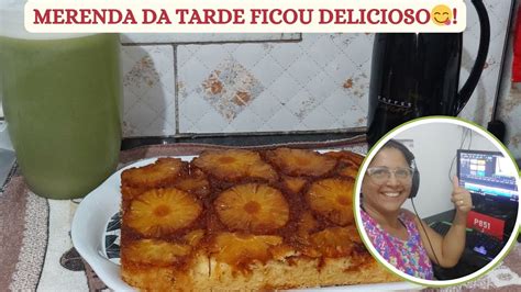 Vlog Trabalhando Em Casa Receita De Torta De Abacaxi Ficou