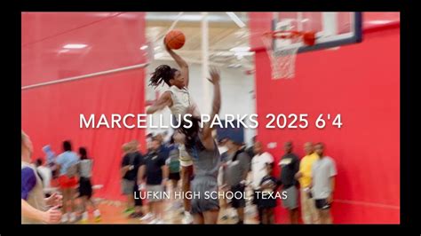 Marcellus Parks Lufkin High School Texas Gaso Fall Tour