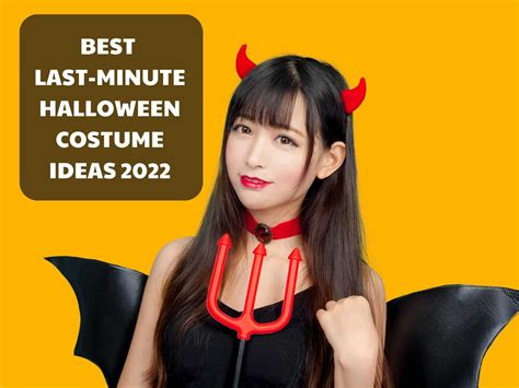 Best Last Minute Halloween Costume Ideas For 2022 Sylvie Soul Writer