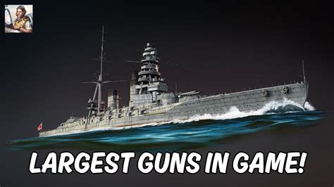 Biggest Guns In Game Ijn Mutsu War Thunder Devblog Youtube