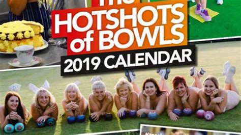 Naked 2019 Bowls Calendar On Sale As Top Players Bare All For