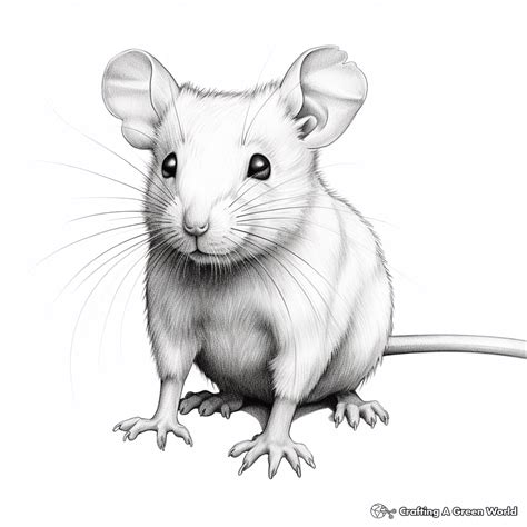 Rat Coloring Pages Free Printable