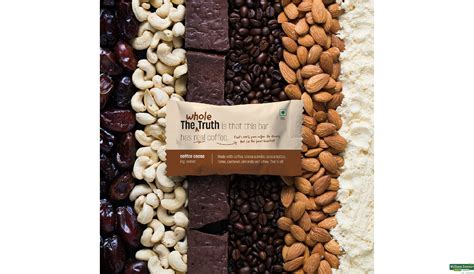 Buy The Whole Truth Protein Bar Coffee Cocoa 52 G Online At Best