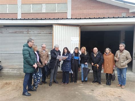 El delegado de la Junta visita la sede de la Asociación de Salud Mental