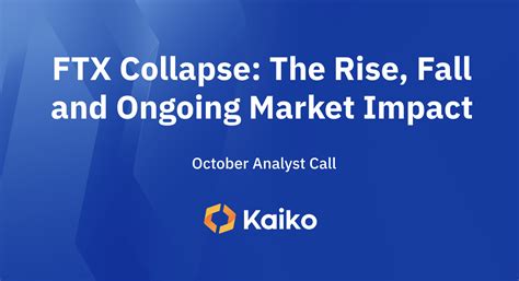 October Analyst Call: The FTX Collapse and Ongoing Impact - Kaiko ...