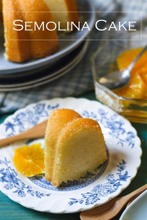 Semolina Cake With Orange Syrup Lisas Lemony Kitchen