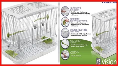 Vision M01 Wire Bird Cage Bird Home For Parakeets Finches And