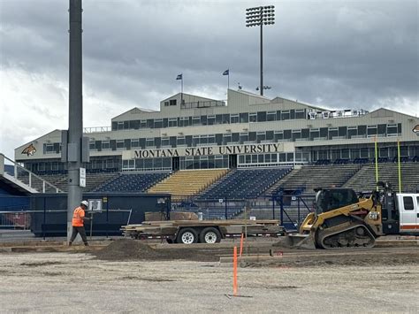 Bobcat Stadium upgrades on track, lot construction starts