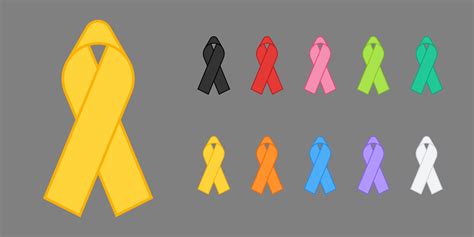 Colorful Awareness Ribbons 9190082 Vector Art at Vecteezy