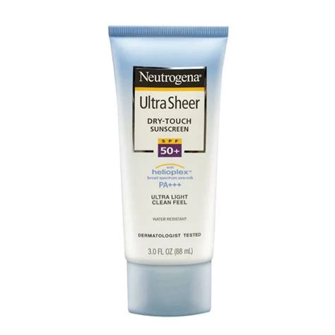 Neutrogena Ultra Sheer Dry Touch Sunscreen Spf 50 88ml Lazada