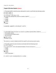 Practise Ch8 Docx Chapter 08 Index Models Chapter 08 Index Models