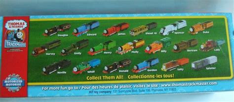 Thomas And Friends Trackmaster Motorized Checklist