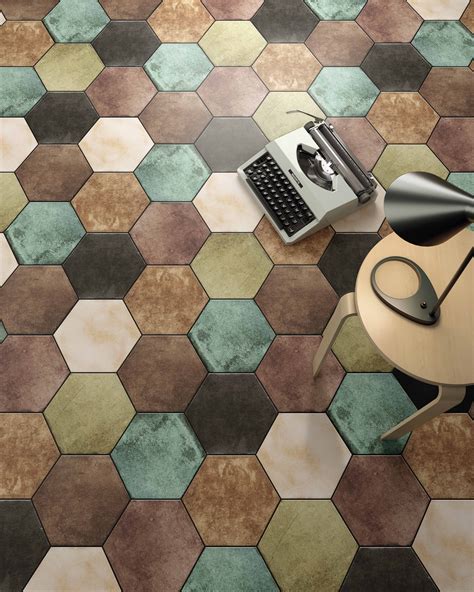 Tile Of Spain Bestile Hexagon Tiles Patchwork Tiles Elegant