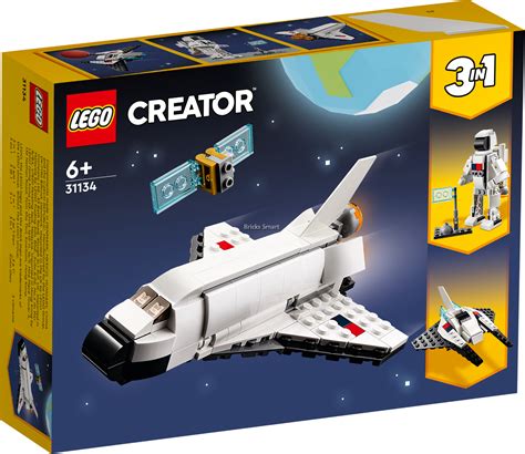 LEGO 31134 Creator Space Shuttle Building Toy Set