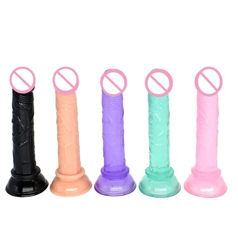 Super Suave Peque O Vibrador Con Ventosa Mini Consolador Tap N Anal