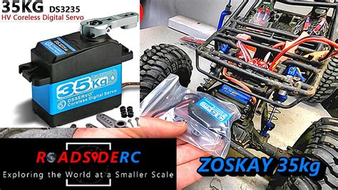 Zoskay Kg Degree Servo Review Install Test Youtube