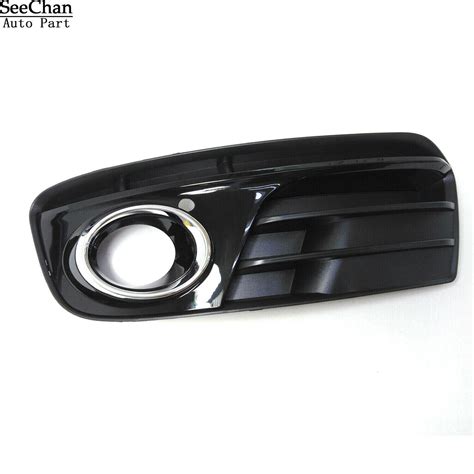 Pcs Left Driver Side Front Bumper Fog Light Grill R Fit For Audi Q