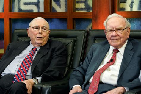 Charlie Munger, Warren Buffet’s right-hand man at Berkshire Hathaway ...