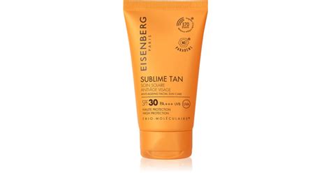 Eisenberg Sublime Tan Soin Solaire Anti Âge Visage crème solaire visage