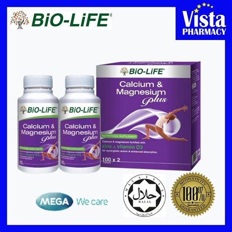 Exp Bio Life Calcium Magnesium Plus X S Shopee