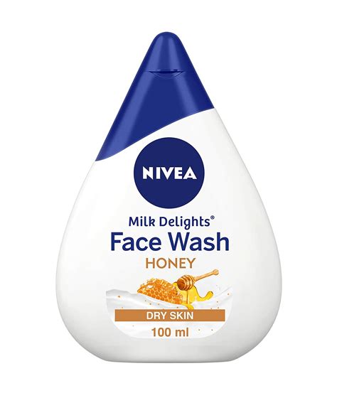 Nivea Face Milk Delights Face Wash For Dry Skin