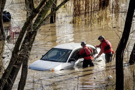 Photos: See how the atmospheric river is battering California : The ...