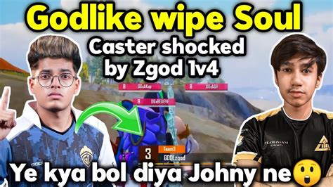 Godlike Wipe Team Soul Zgod Pure V Caster Shocked Reaction In