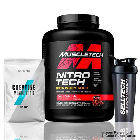 Ripley SUPLEMENTO MUSCLETECH MUSC5013 1 NITROTECH 100 WHEY GOLD 5 LB