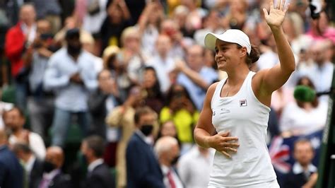 Ashleigh Barty Wins Wimbledon Womens Singles Title