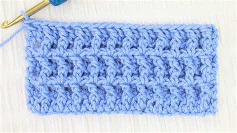 Waffle Stitch Crochet Tutorial Youtube