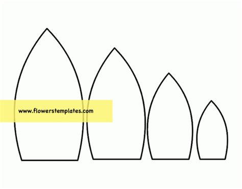 Sunflower Petals Pattern Pdf Flowers Templates