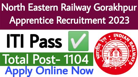 North Eastern Railway Gorakhpur Apprentice Recruitment Iti Education