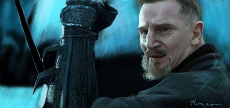 Ra's al Ghul (Liam Neeson) Digital painting | Liam neeson, Batman comic art, The dark knight trilogy