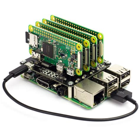 Raspberry Pi Combine A Raspberry Pi With Up To 4 Raspberry Pi Zeros For Less Than Us50 With