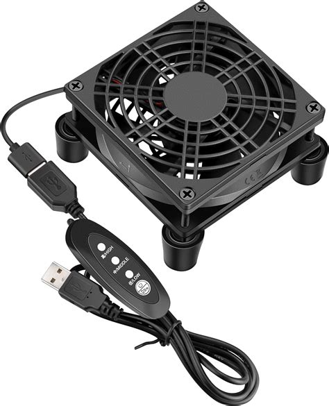 Gdstime Mm X Mm Cm Dc V Usb Power Small Router Cooling Fan