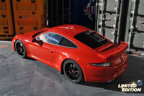 Miniature Porsche 991 S 1 18 GT Spirit Carrera S AEROKIT CUP Rouge