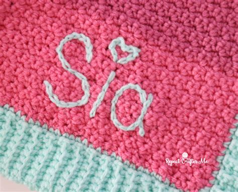 Pink Palette Crochet Blanket - Repeat Crafter Me