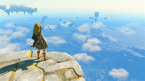 The Legend of Zelda Tears of the Kingdom commencera sur les îles célestes