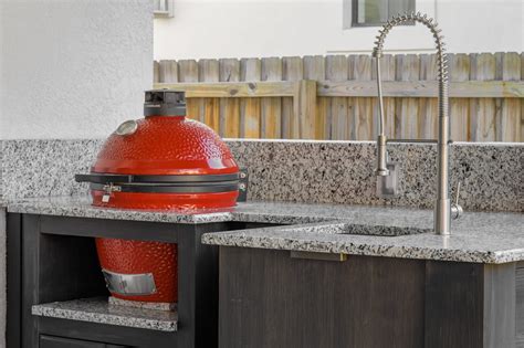 Custom Kamado Joe Outdoor Kitchen In Tampa Tampa Fl Just Grillin