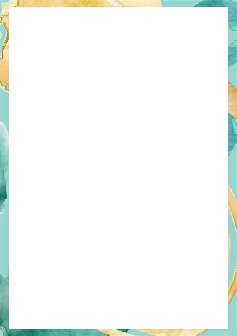 Printable Page Borders