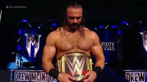 Drew McIntyre Entrance As WWE Champion With Broken Dreams YouTube