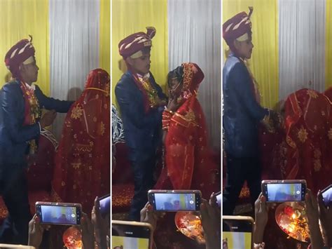 Bride Groom Video स्टेज पर ही दुल्हन से बदतमीजी करने लगा दूल्हा हरकत