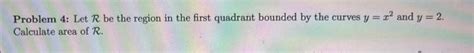 Solved 4 Problem 4 Let Mathcal R Be The Region