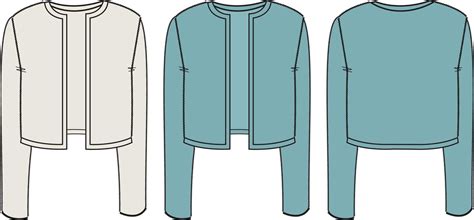 premium vector ladies full sleeve tshirt front   part flat