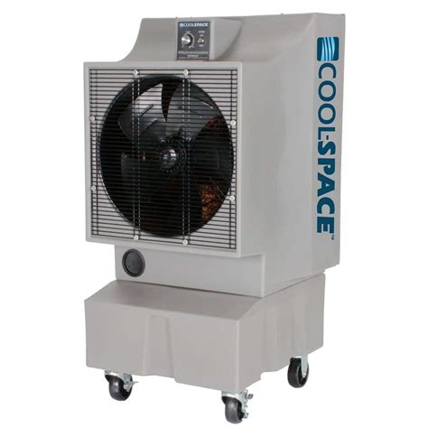 Newair 1000 Cfm 3 Speed White Portable Evaporative Cooler For 300 Sq